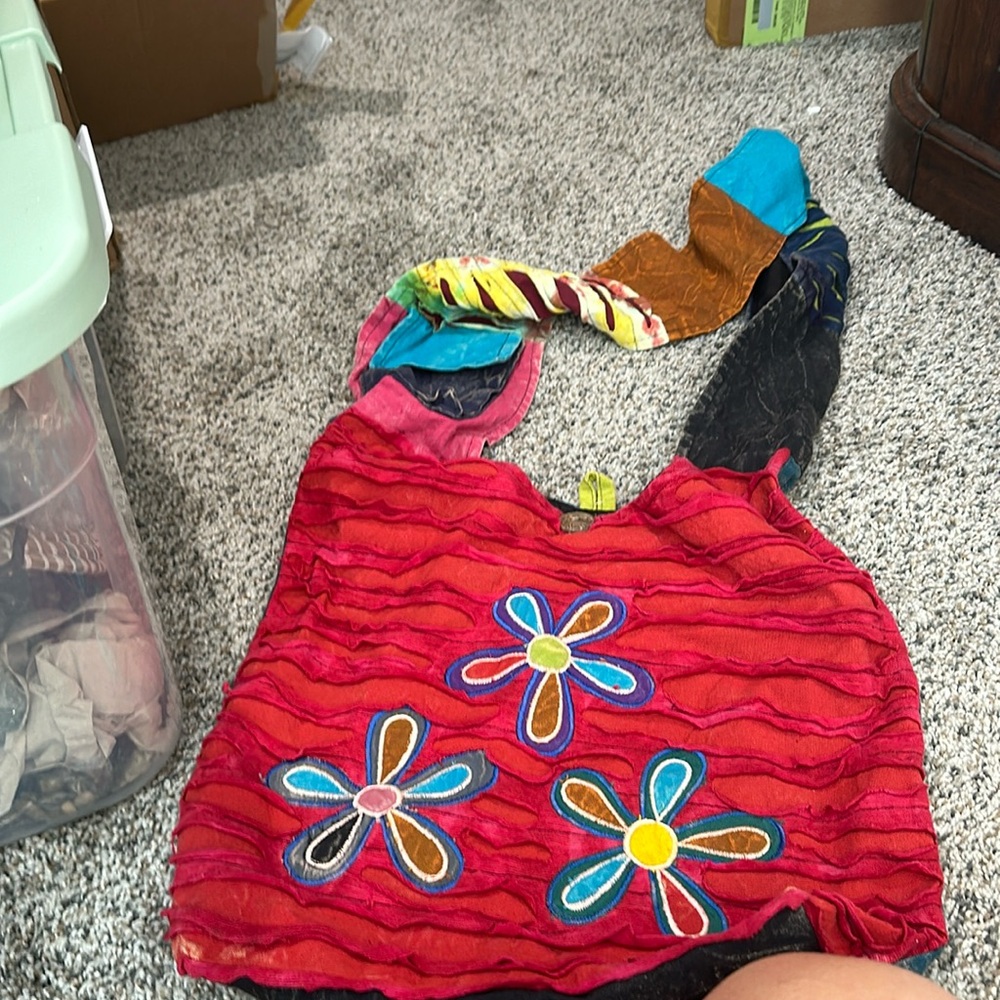 hippie hobo bag.  new